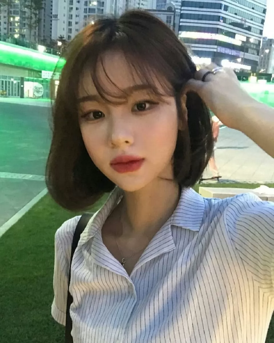 tóc mỏng mặt dài để mái gì