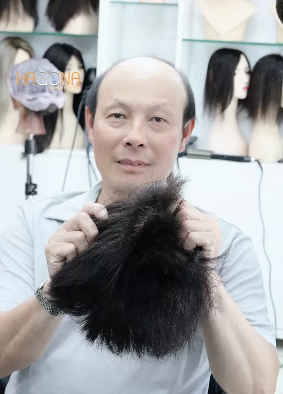 Lựa chọn tóc giả cho người già cần chú ý điều gì? 