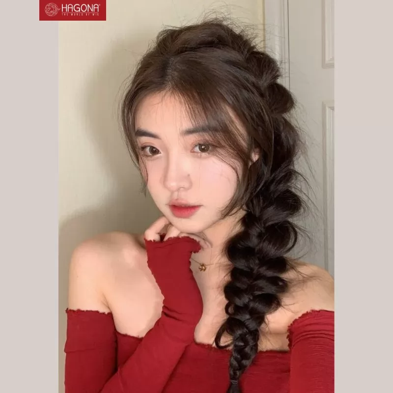 kiểu tóc nữ dễ thương