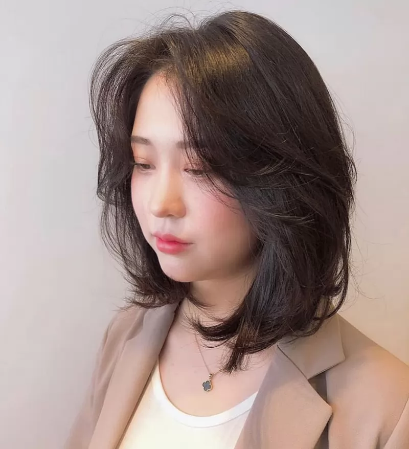 mẫu tóc nữ đẹp 2021