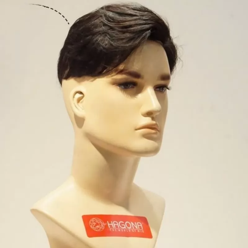 tóc giả nam mái