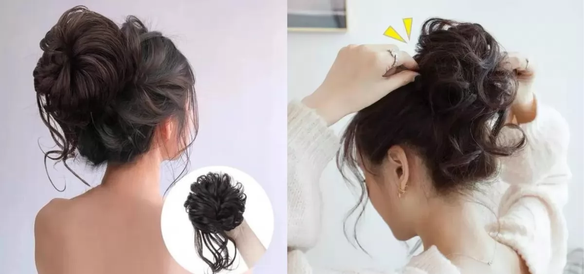 Top tóc giả búi được ưa chuộng nhiều nhất hiện nay