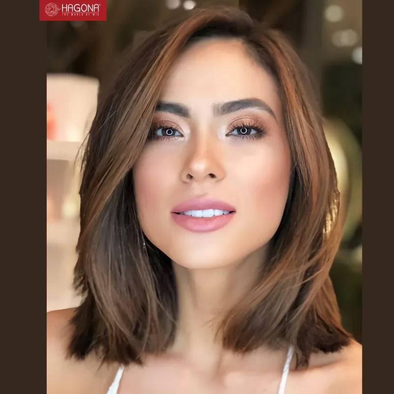 kiểu tóc nữ không cần uốn