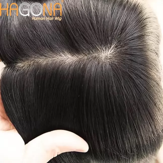 Mẫu tóc giả siêu da Super Vip 4D Tại Tóc Giả HAGONA