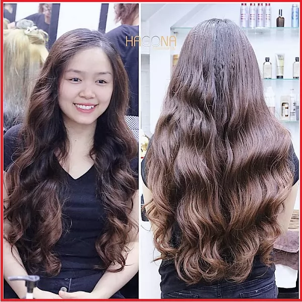 nối tóc ngắn ngang vai