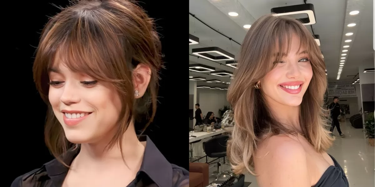 Bottleneck Bangs - Kiểu Tóc Mái “Cổ Chai” Gây Sốt Mùa Hè 2025