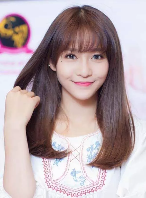 tóc duỗi tự nhiên