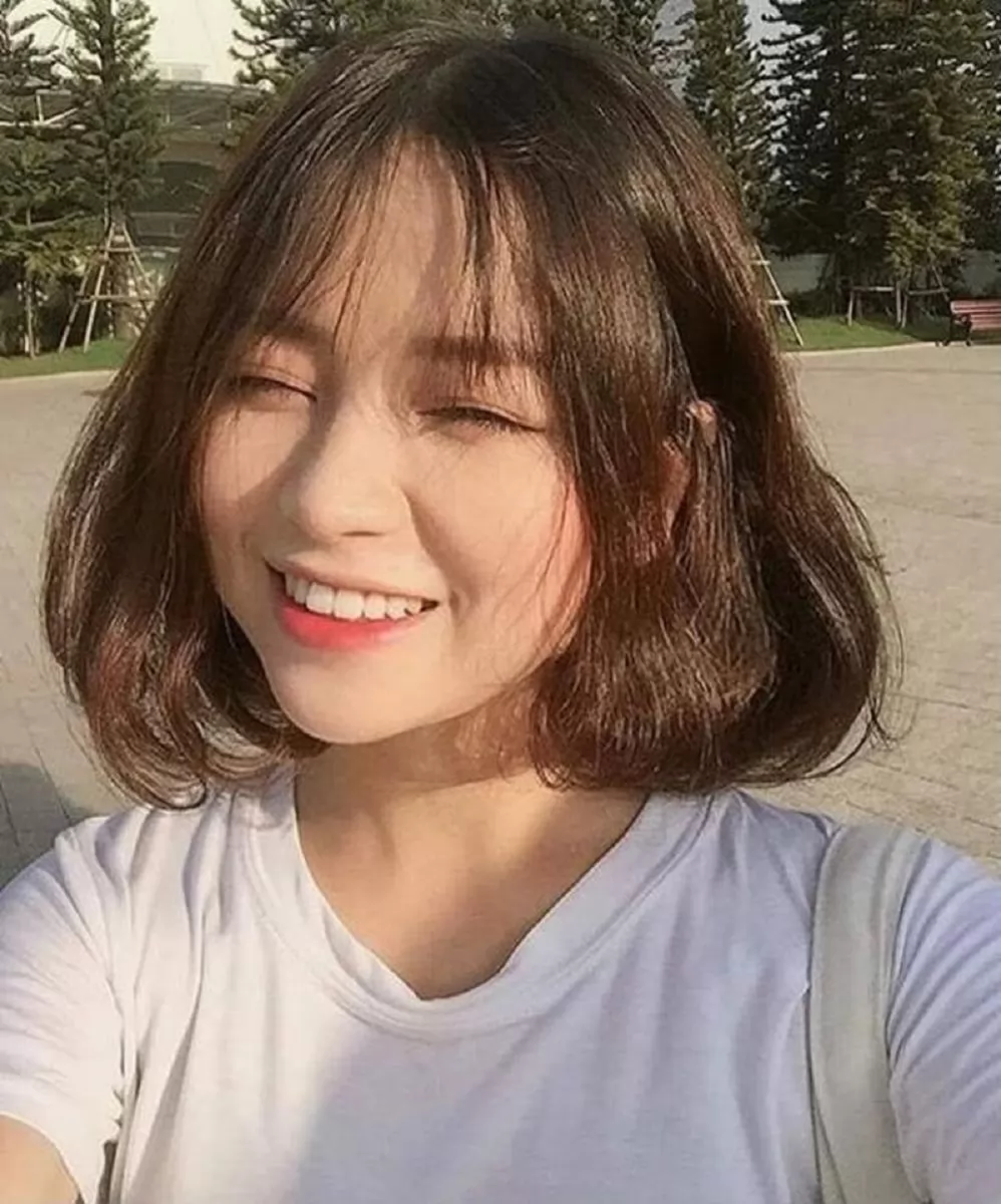 tóc mỏng mặt dài để tóc gì