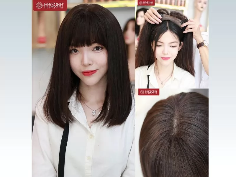 Tóc dán mái hói dành đánh bay sự tự ti chỉ trong vài phút