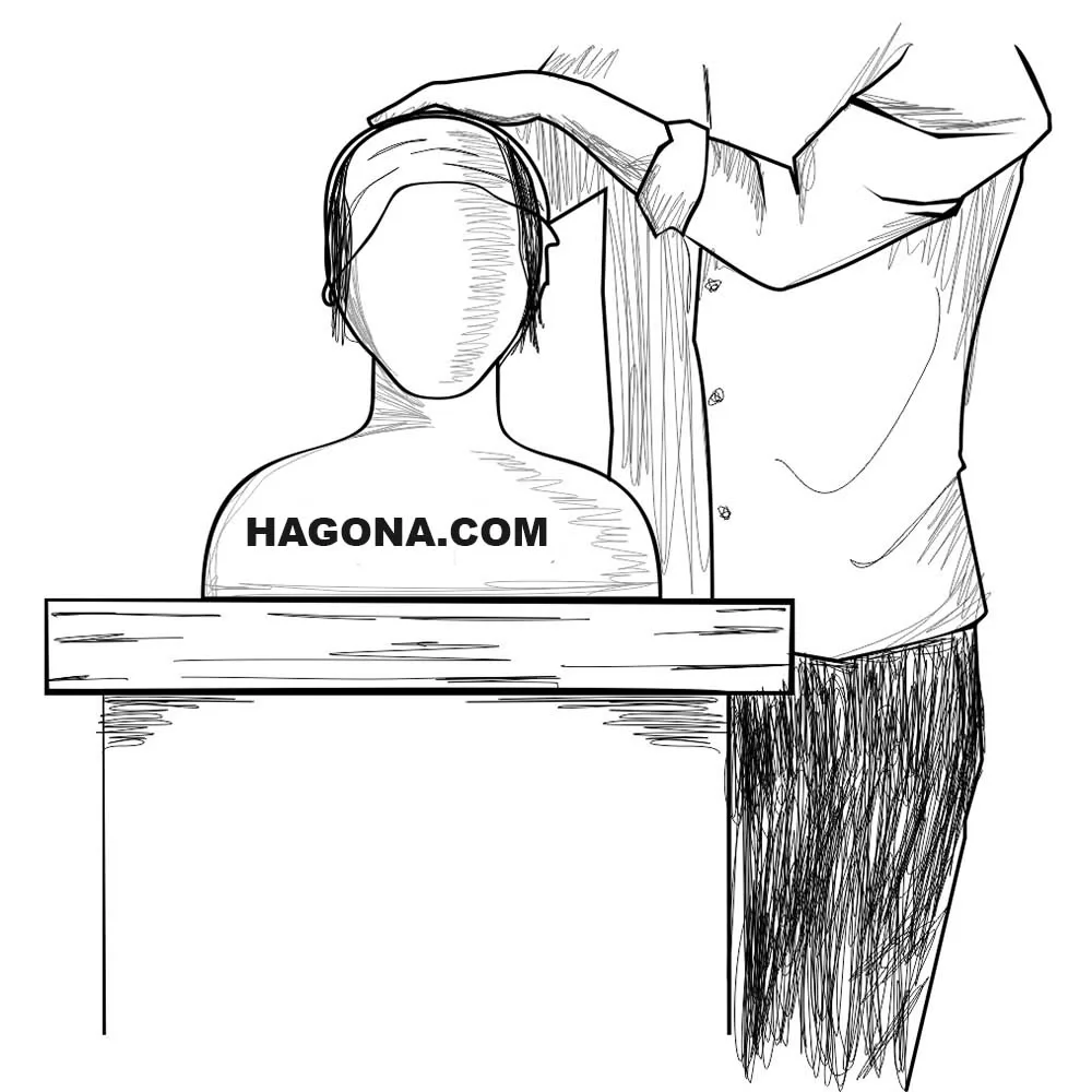 Hướng dẫn cách đo from tóc giả nam che hói | Tóc Giả HAGONA