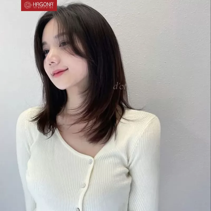 kiểu tóc nữ không cần uốn