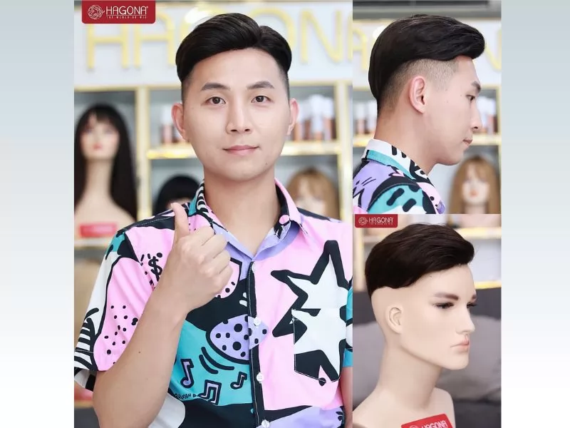 Tóc dán mái hói dành đánh bay sự tự ti chỉ trong vài phút