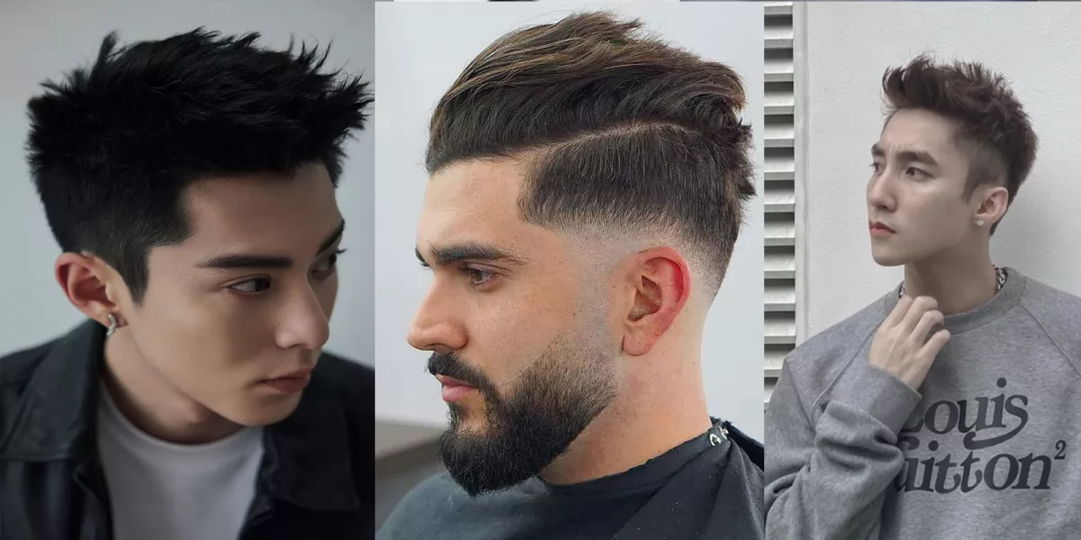 Tóc Nam Che Trán Cao - Phong Cách Nam Tính, Lịch Lãm Và Tự Tin