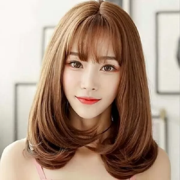 kiểu tóc uốn cụp