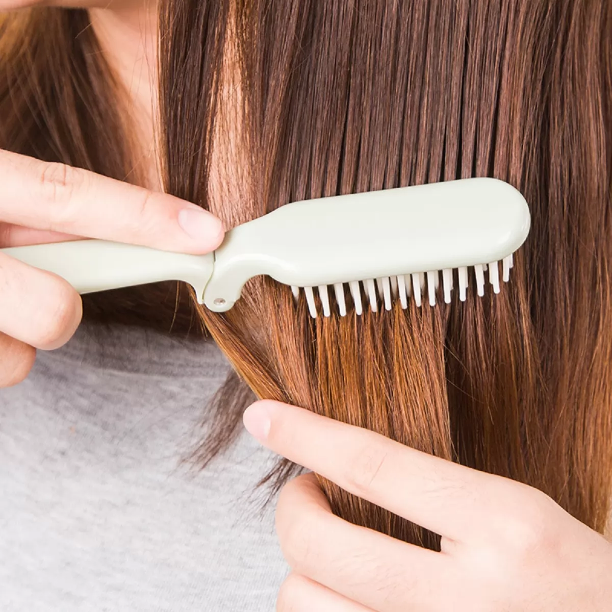cách làm tóc mượt và thẳng tự nhiên