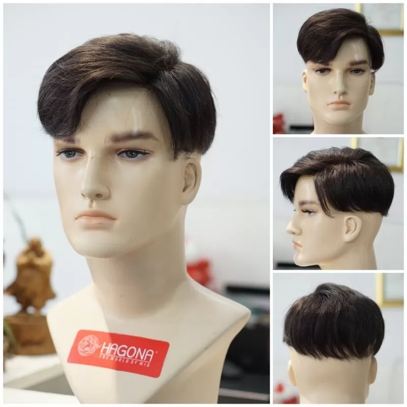 tóc giả uốn nam