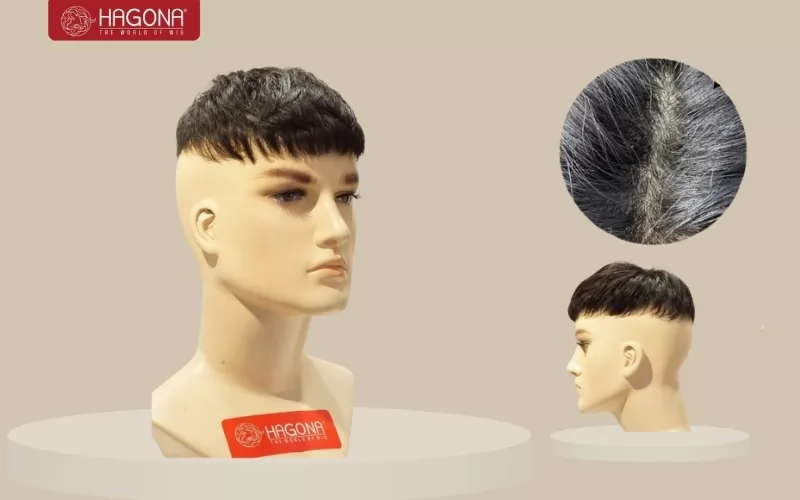 Tóc nam giả cua: Lựa chọn basic nhưng vẫn nam tính, cuốn hút