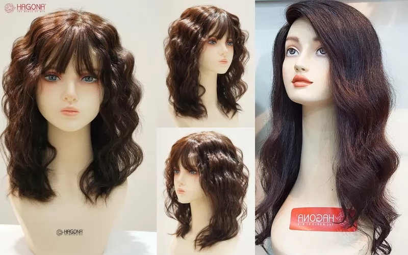 7 Kiểu tóc giả nữ xoăn không bao giờ lỗi thời