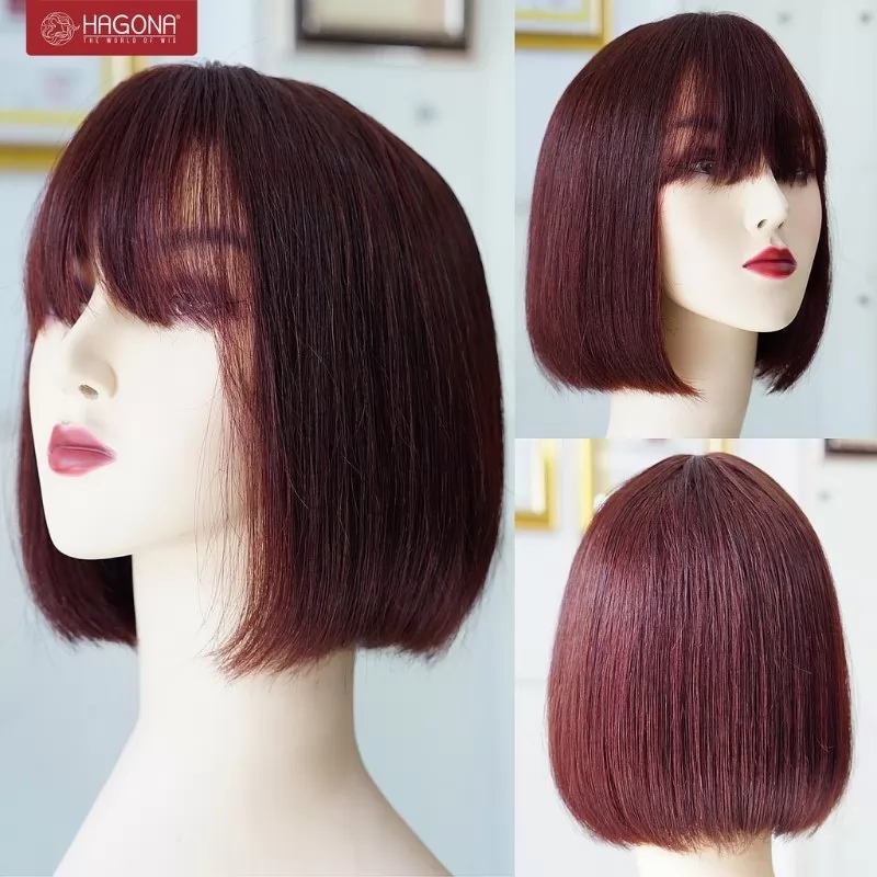 Tóc giả nữ màu
