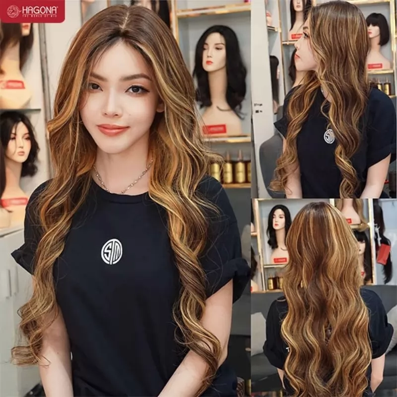 tóc giả layer