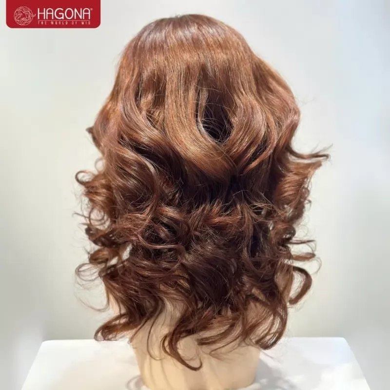 Tóc giả xoăn xù mì