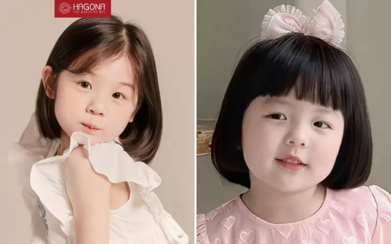 Kiểu tóc nữ cho bé gái xinh xắn, dễ thương và siêu đáng yêu