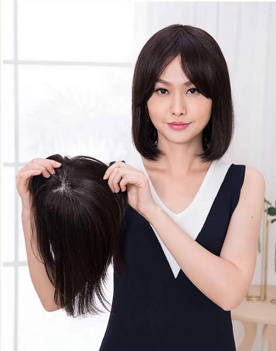 Top 10 mẫu tóc giả trung niên bằng tóc thật cho nữ đẹp nhất 2021