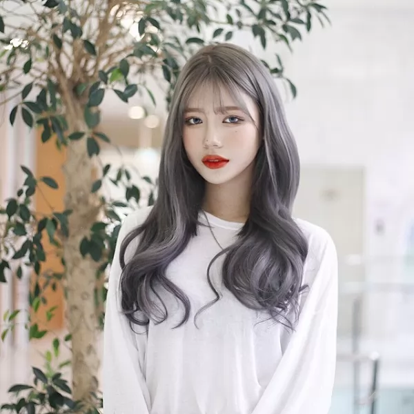 kiểu tóc nữ gợn sóng thưa