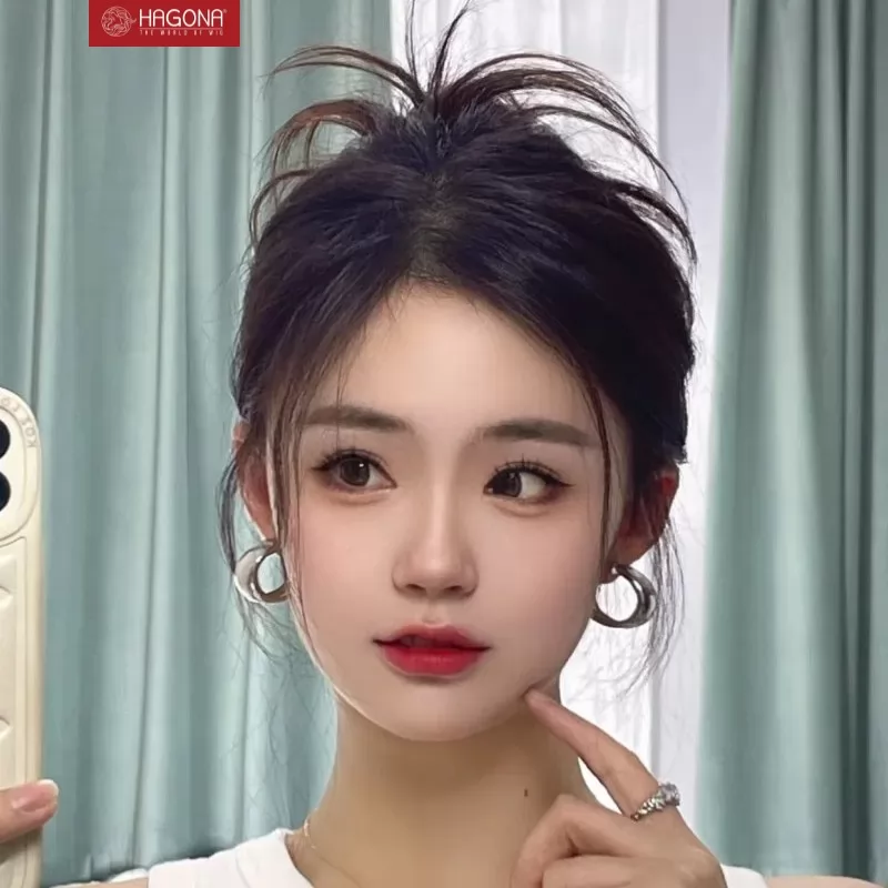 kiểu tóc nữ gọn gàng