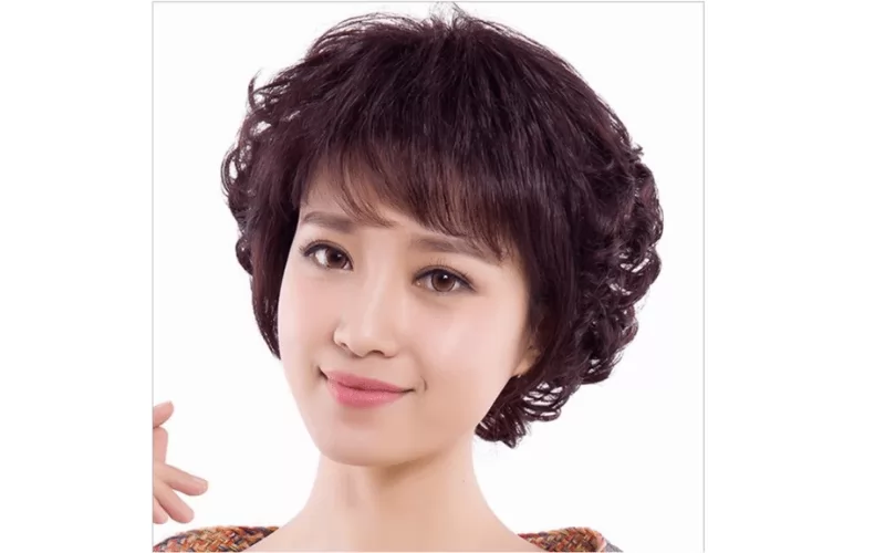 Tóc xoăn uốn cụp