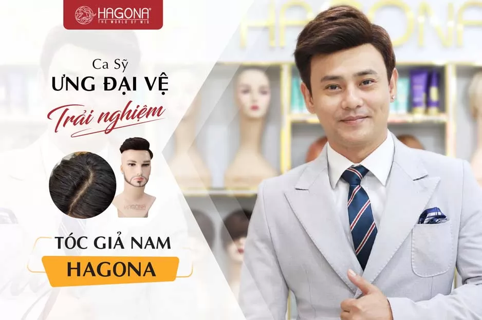Tóc mái giả che hói nam siêu da 3 lớp chân thật đến từng cm Supper 5S