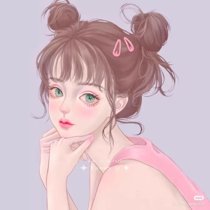 Kiểu tóc anime nữ đẹp buộc, bện
