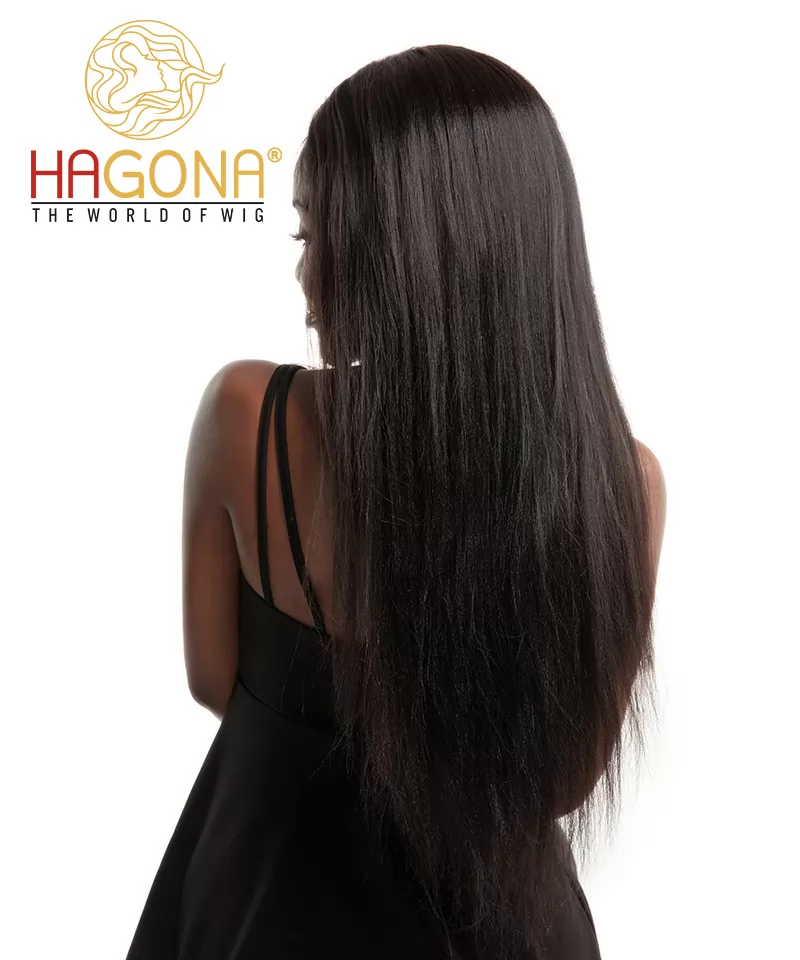 Tóc giả dệt thẳng tự nhiên HGN-DT02
