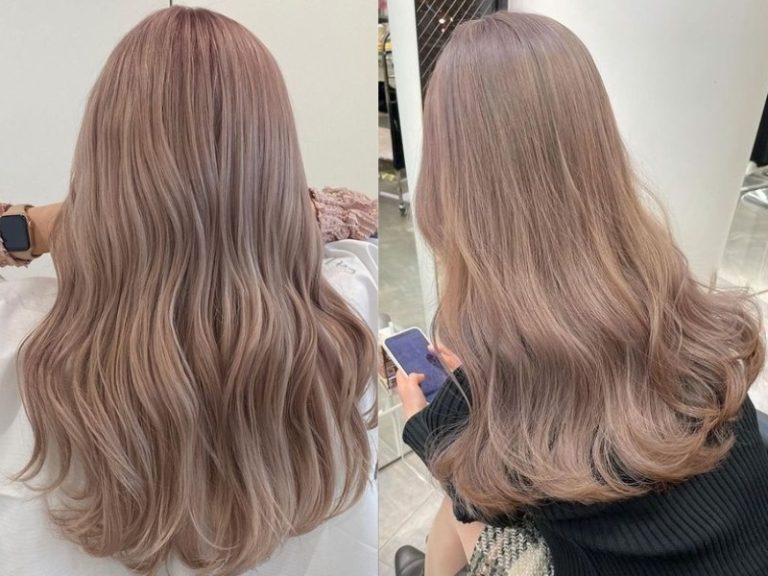 Tóc màu nâu trà sữa