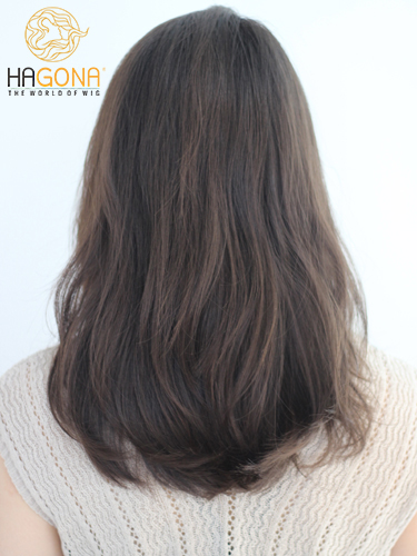 Tóc giả dài cho nữ làm từ 100% tóc thật