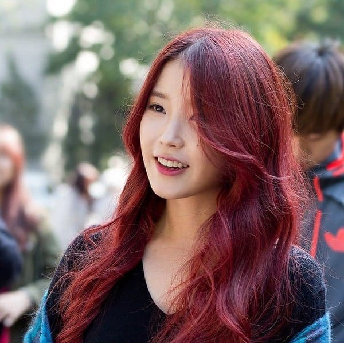 Màu tóc nhuộm màu đỏ