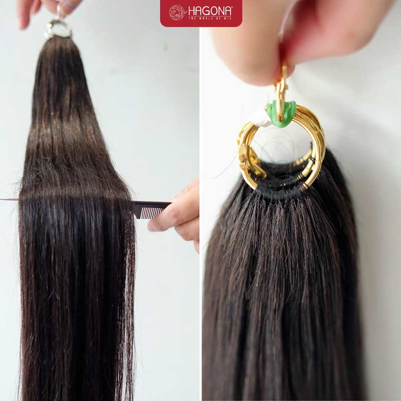 nối tóc lông vũ đẹp