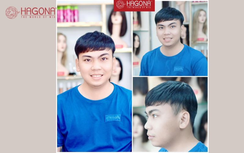 bộ tóc giả nam