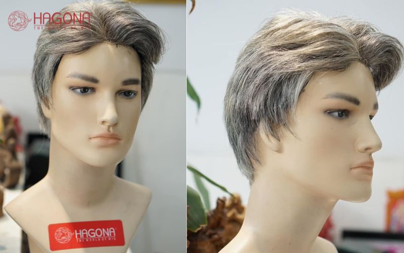 bộ tóc giả nam
