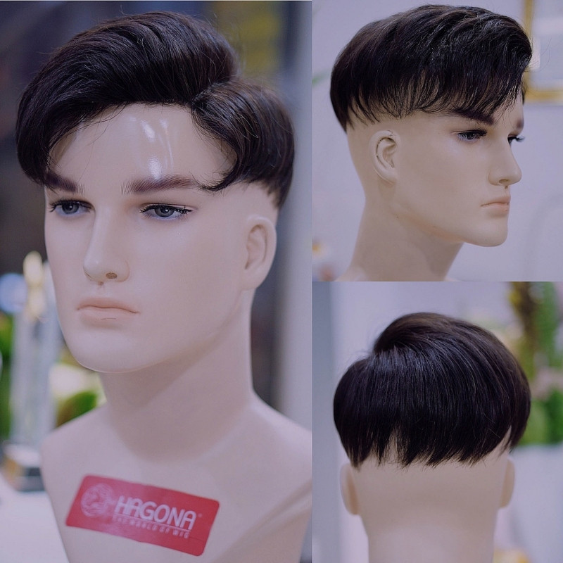 giá bộ tóc giả nam