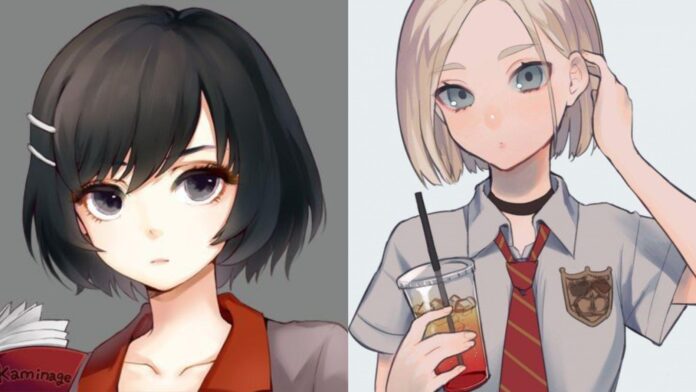 Kiểu tóc anime nữ đẹp dành cho tóc ngắn