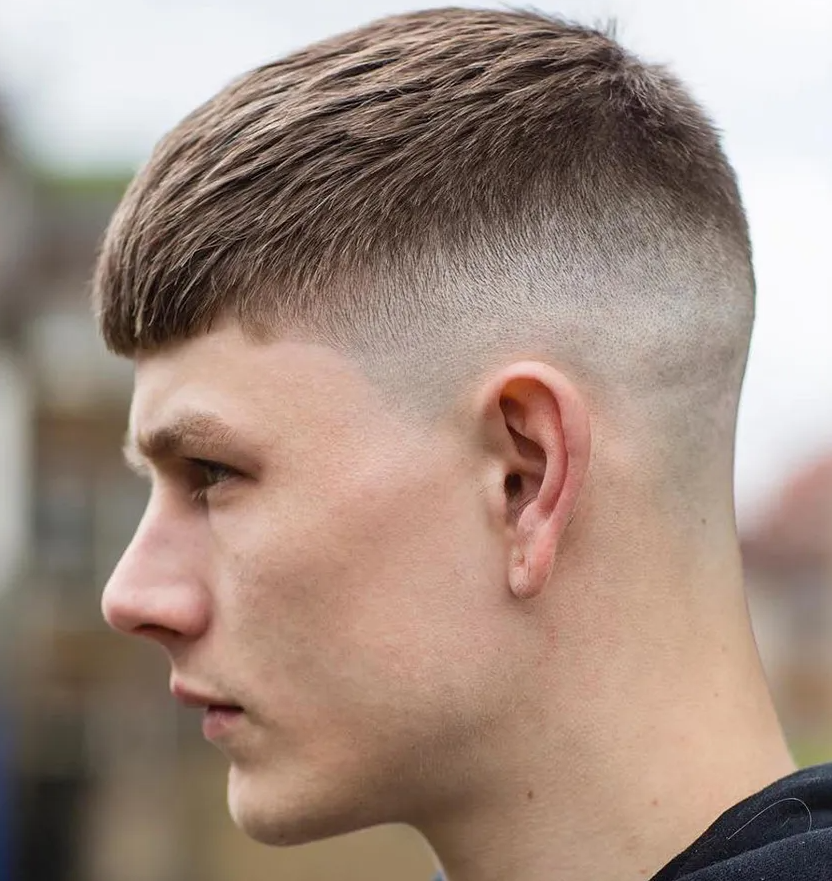 Kiểu Tóc Crew Cut Không Cần Vuốt