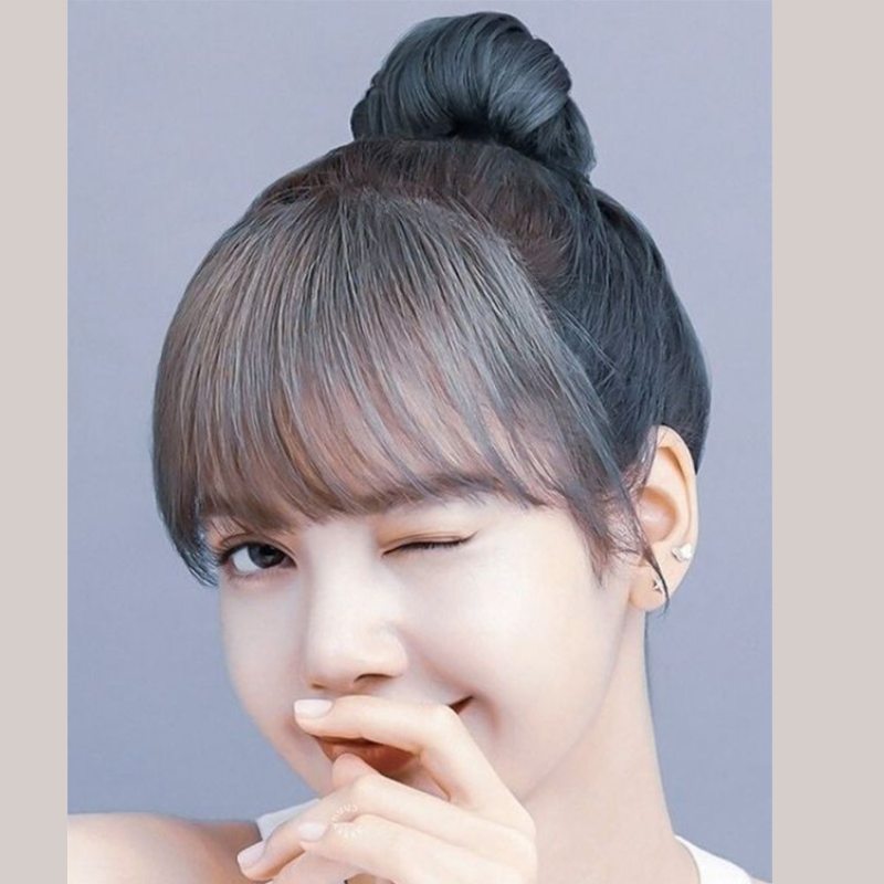 kiểu tóc nữ búi cao