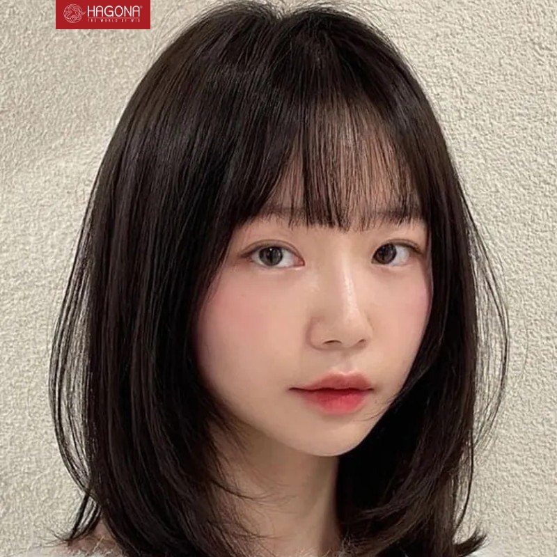 kiểu tóc nữ có mái