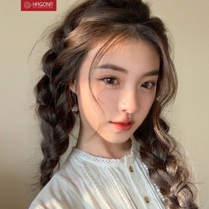 kiểu tóc nữ dễ thương