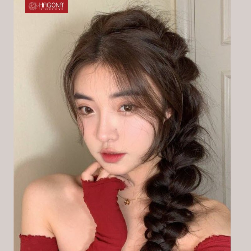 kiểu tóc nữ dự tiệc