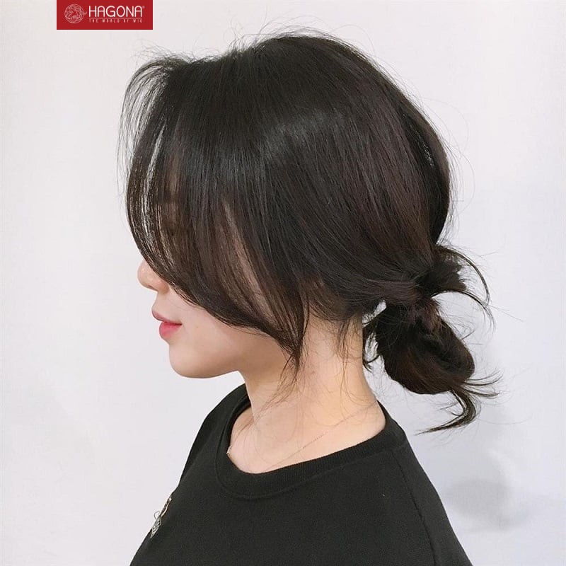 kiểu tóc nữ gọn gàng