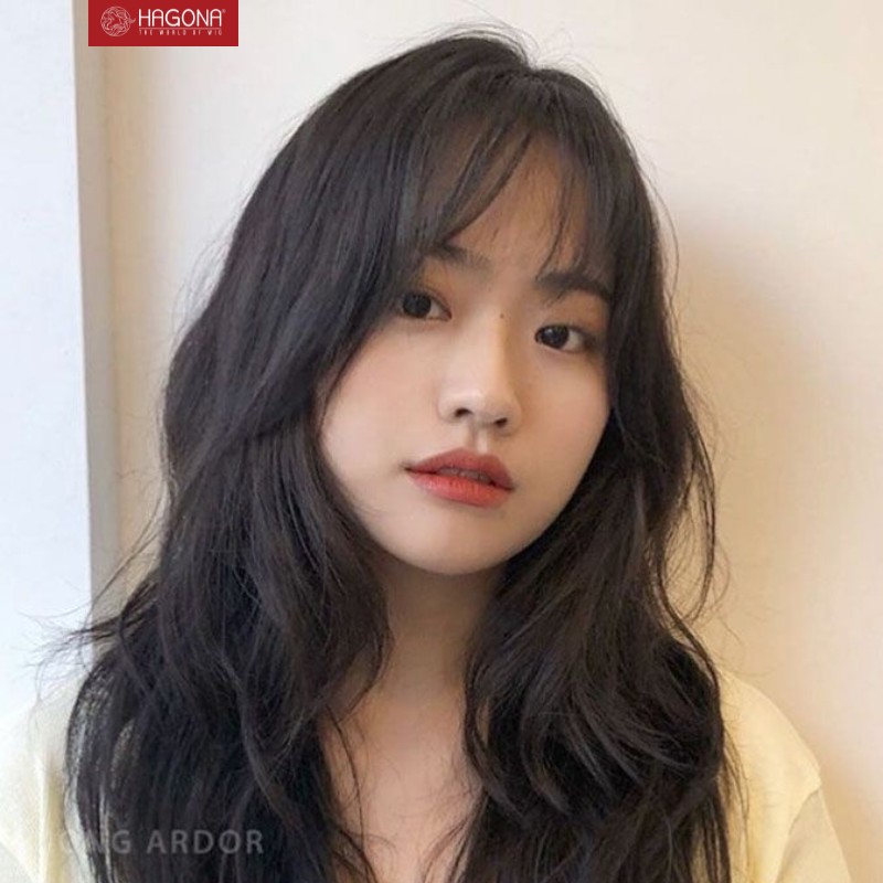 kiểu tóc nữ mặt góc cạnh