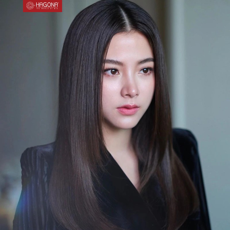 kiểu tóc nữ mặt góc cạnh