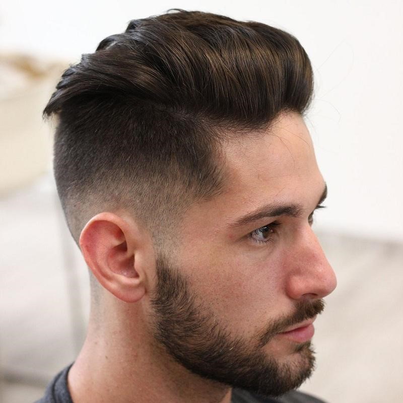 Một số kiểu tóc nam mặt tròn đẹp năm 2020  Barber Shop Vũ Trí